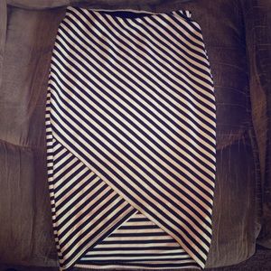 Black and white Skirt